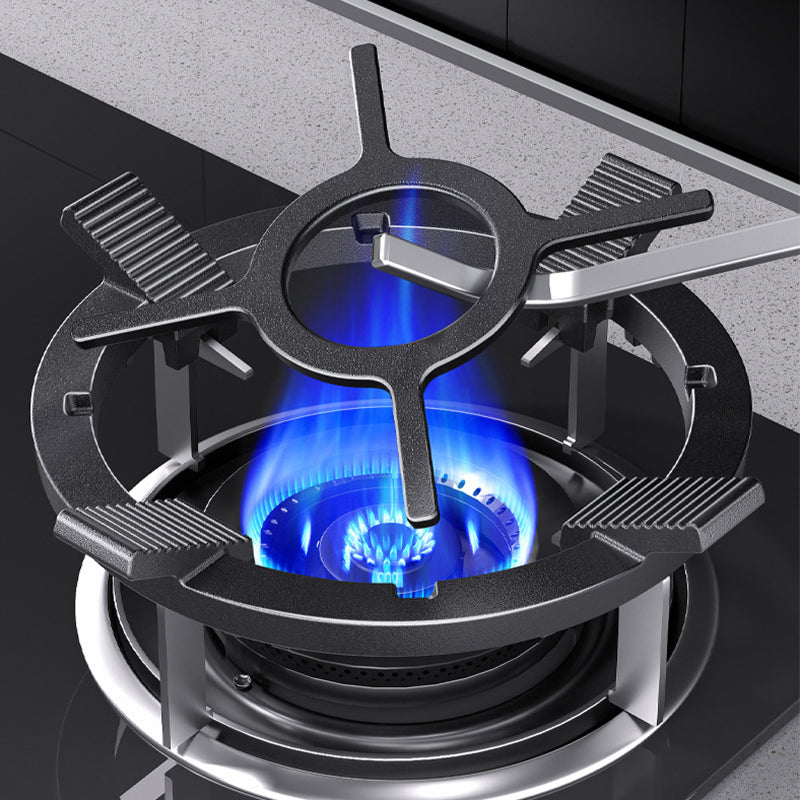 Universal gas stove stand with non-slip support shelf