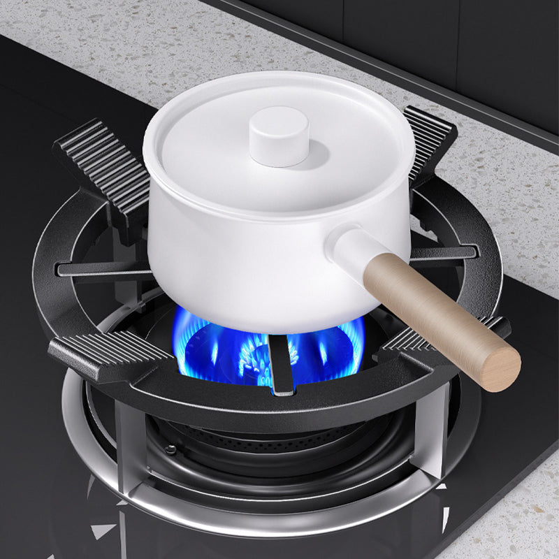 Universal gas stove stand with non-slip support shelf