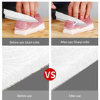 Mini knife sharpener with suction cup