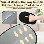 Electrostatic gloves for removing pet hair