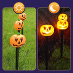Halloween pumpkin garden solar lamp