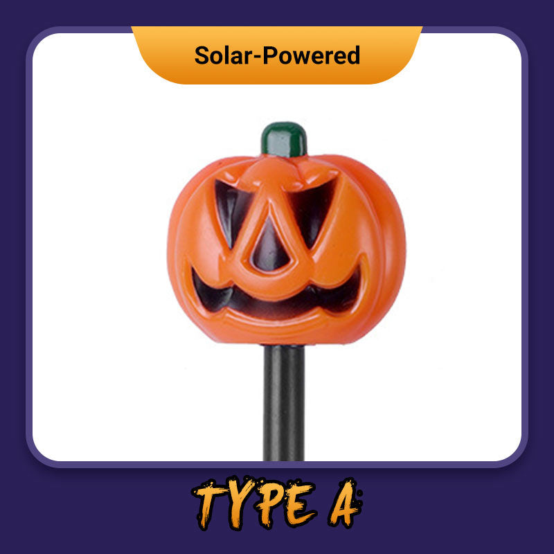 Halloween pumpkin garden solar lamp