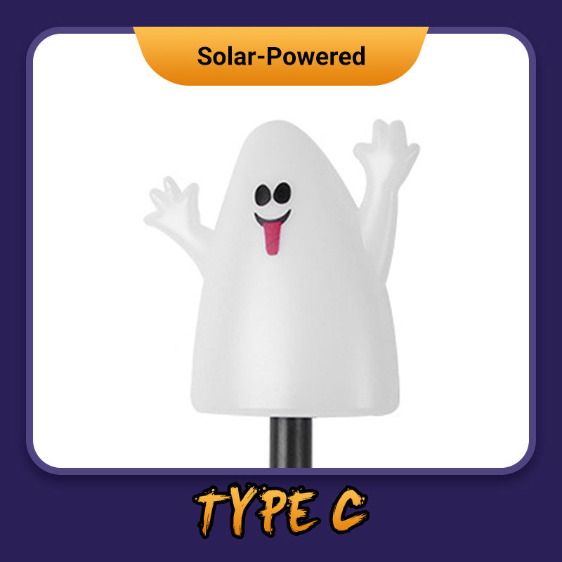 Halloween pumpkin garden solar lamp