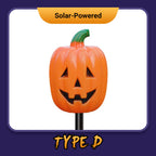 Halloween pumpkin garden solar lamp