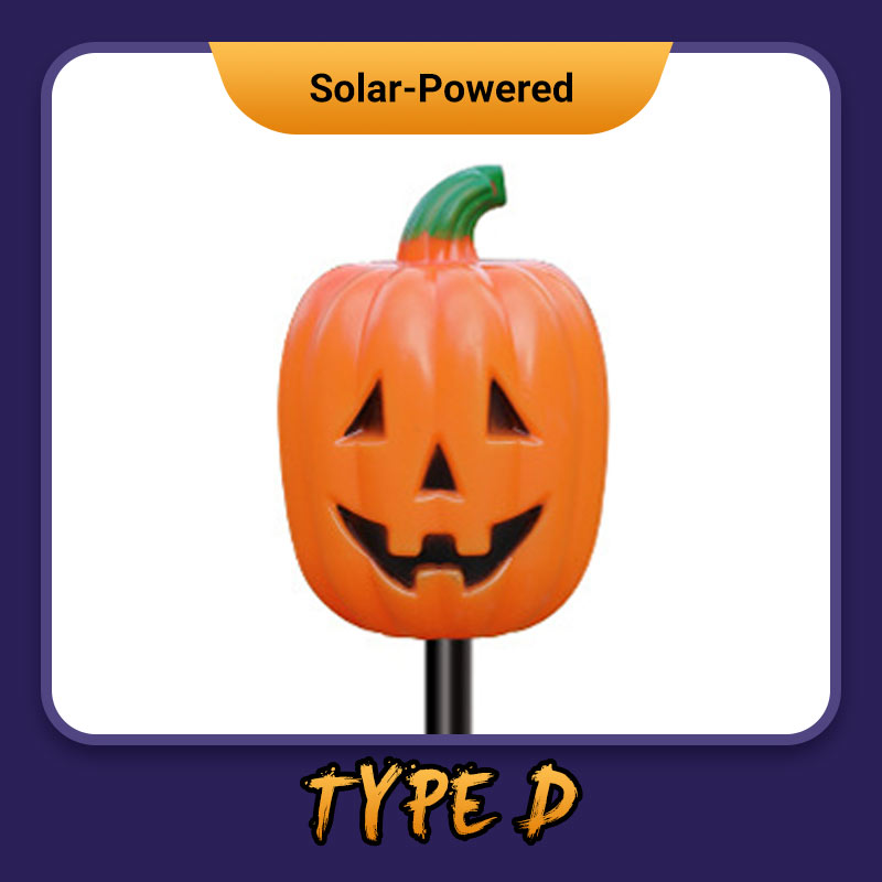 Halloween pumpkin garden solar lamp