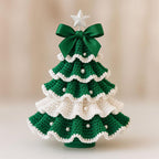 PearlPine – Elegant hand-crocheted Christmas trees