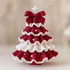 PearlPine – Elegant hand-crocheted Christmas trees