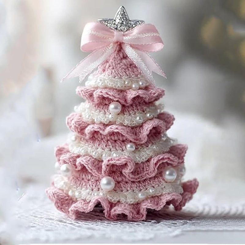 PearlPine – Elegant hand-crocheted Christmas trees
