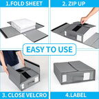 Foldable bedding holder