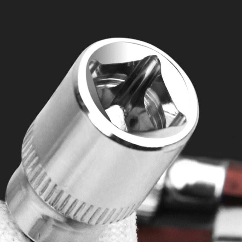 46-piece set with quick-change wrench