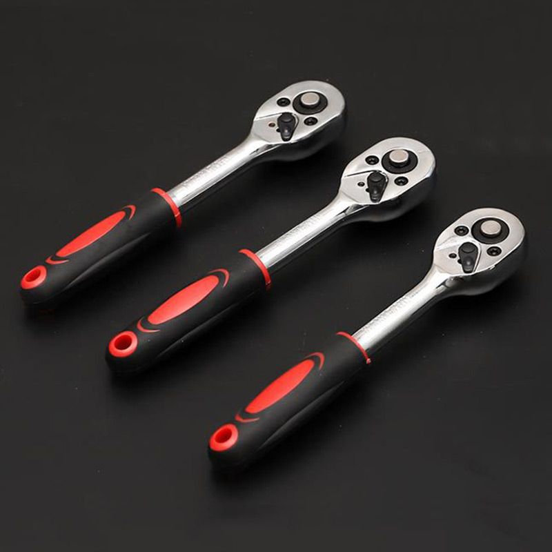 46-piece set with quick-change wrench