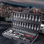 46-piece set with quick-change wrench
