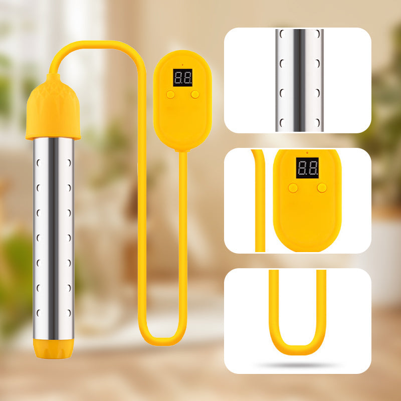 Stainless steel water heating rod