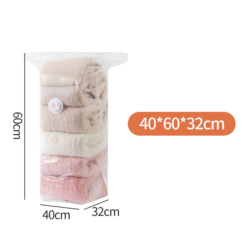 Extra large vacuum storage bag - press to empty