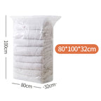Extra large vacuum storage bag - press to empty