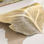 Gold Leaf Luxury Placemat – 3D Elegant Table Mat made of PVC