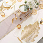 Gold Leaf Luxury Placemat – 3D Elegant Table Mat made of PVC