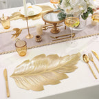 Gold Leaf Luxury Placemat – 3D Elegant Table Mat made of PVC