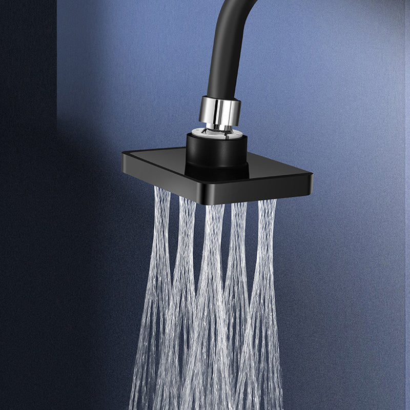 360° adjustable square shower head