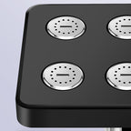360° adjustable square shower head
