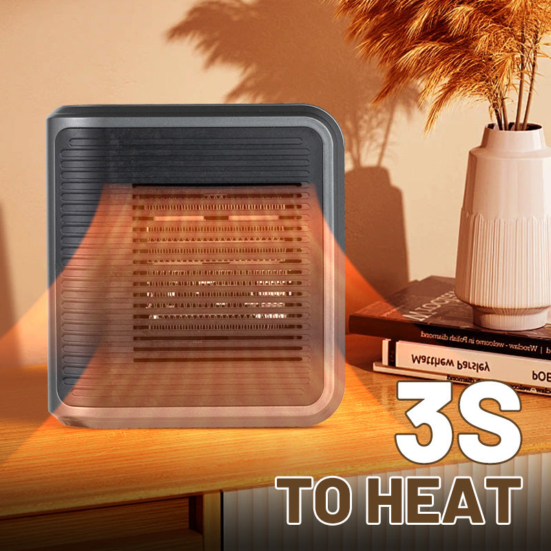 Warmteluxe 800W Plug Heating – Compact, energy-efficient electric mini heater