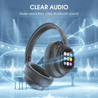 AIWave | AI Bluetooth Headphones with LCD Display Voice Control Sound Isolation for Music and Calls