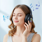 AIWave | AI Bluetooth Headphones with LCD Display Voice Control Sound Isolation for Music and Calls