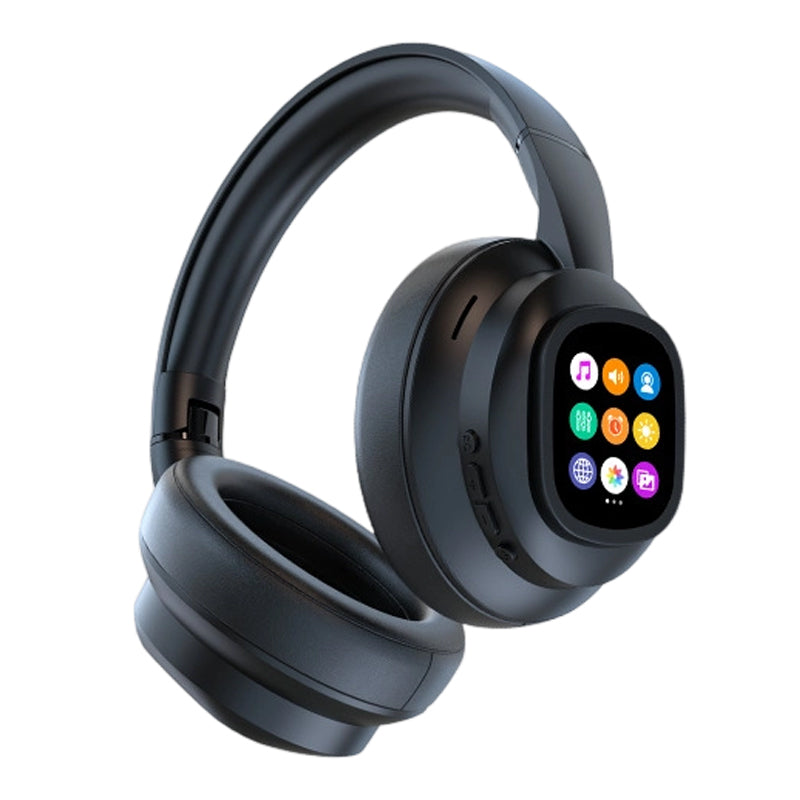AIWave | AI Bluetooth Headphones with LCD Display Voice Control Sound Isolation for Music and Calls