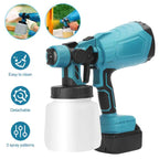 Cordless Paint Sprayer | PrecisionFlow Atomization, 3 Spray Patterns & Ideal for Home Improvement Projects