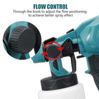 Cordless Paint Sprayer | PrecisionFlow Atomization, 3 Spray Patterns & Ideal for Home Improvement Projects