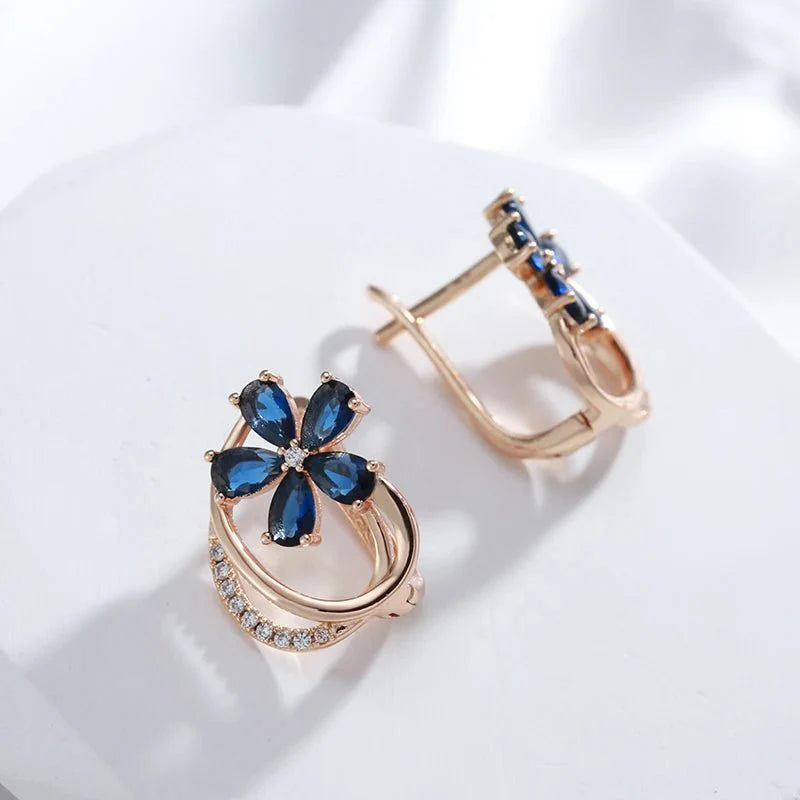 Spring Aurora Floral Earrings