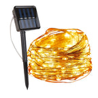 Royelux Solar String Lights Fairy Lights - Waterproof Outdoor LED