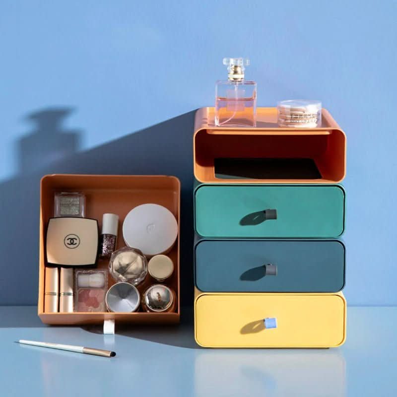 Stackable Plastic Storage Bins for Home Organization