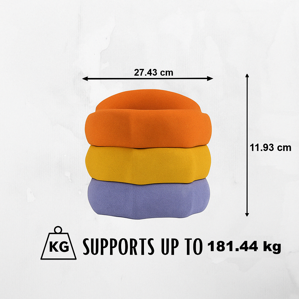 Stackable Stacking Stones for Creative Play and Balance - StepJoy