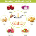 Stainless Steel Apple Slicer Heavy Duty Sharp Fruit Cutter and Divider