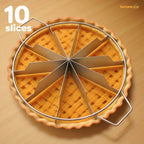 Stainless Steel Cake Cutter and Slicer Adjustable Pastry Portion Marker