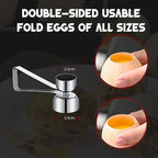 Stainless Steel Double Head Egg Scissors Eggshell Opener and Cutter