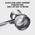 Stainless Steel Double Head Egg Scissors Eggshell Opener and Cutter