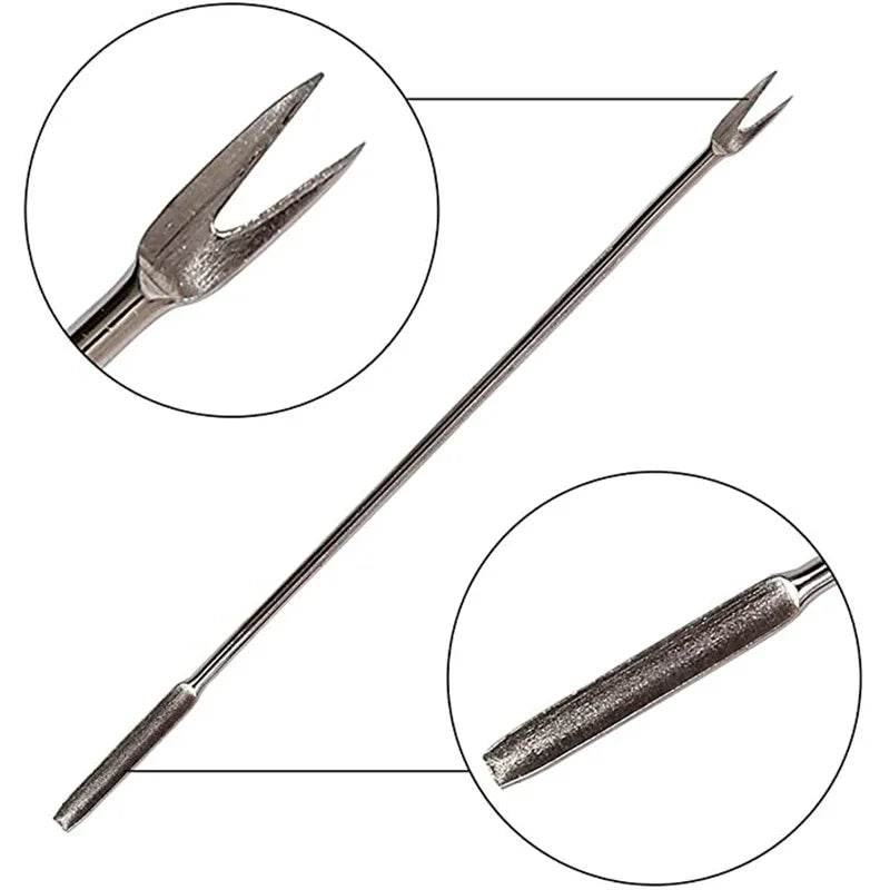 Stainless Steel Kitchen Tools Crackers Picks and Forks Seafood Tools