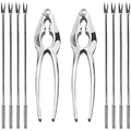 Stainless Steel Kitchen Tools Crackers Picks and Forks Seafood Tools