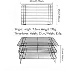 Stainless Steel Stackable Cooling Rack Nonstick Baking Cooling Grid