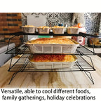 Stainless Steel Stackable Cooling Rack Nonstick Baking Cooling Grid