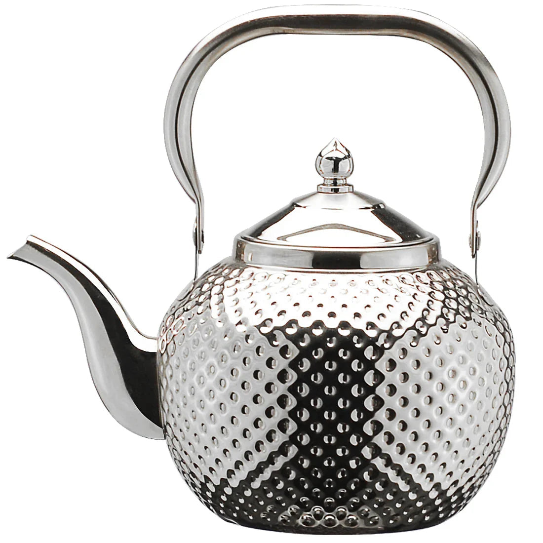 Stainless Steel Stove Top Kettle Restaurant Teapot with Removable Infuser
