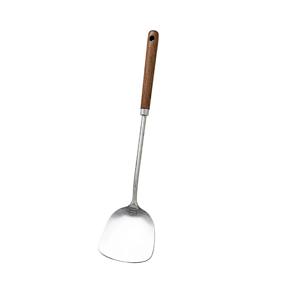 Stainless Steel Turner Wooden Handle Spatula Kitchen Cooking Utensils