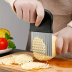 Stainless steel versatile wave cutter