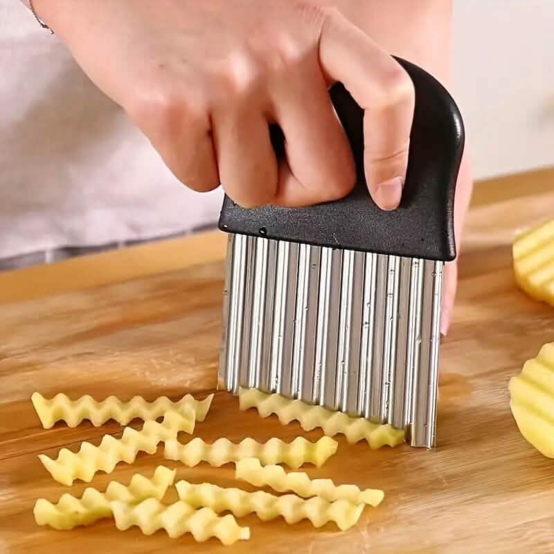 Stainless steel versatile wave cutter