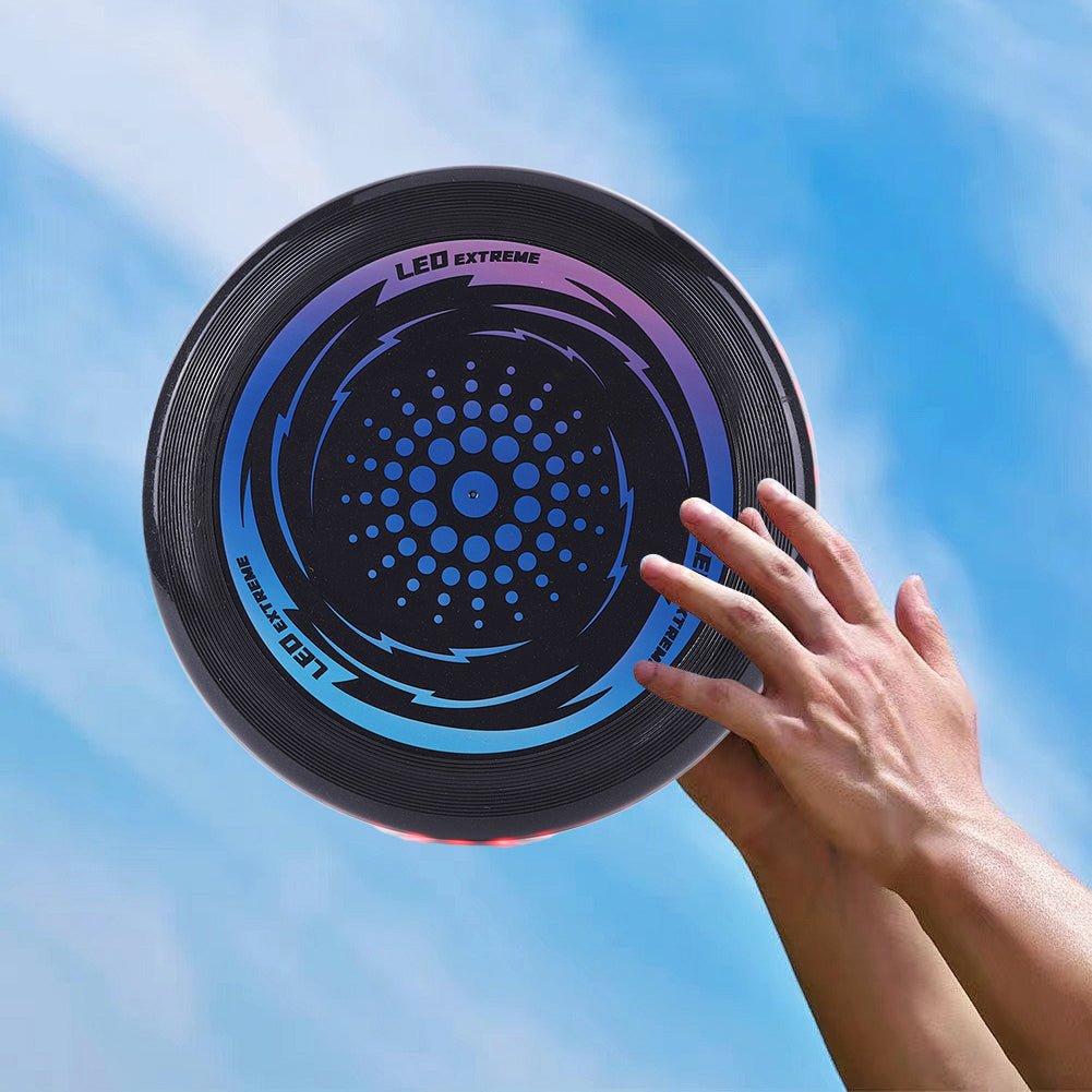STARSPIN – LED Light-Up Frisbee for Nighttime Outdoor Play