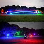 STARSPIN – LED Light-Up Frisbee for Nighttime Outdoor Play