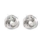 Statement Pretzel Spiral Twist Earrings