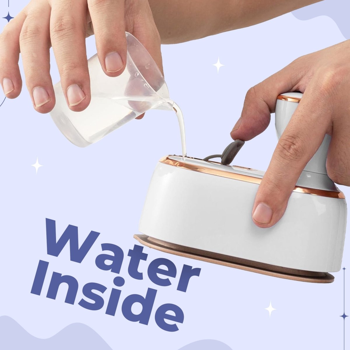 SteamEase Go – Compact Travel Garment Steamer for Quick Wrinkle Removal